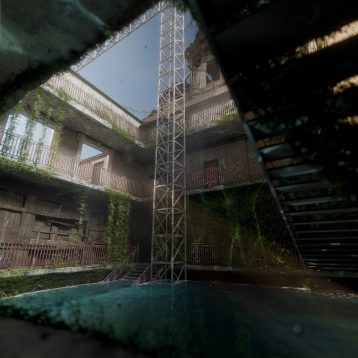 Abandoned building