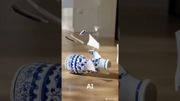 Blender simulation vs AI simulation!