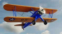 Boeing-Stearman Model 75 Biplane 🛩️