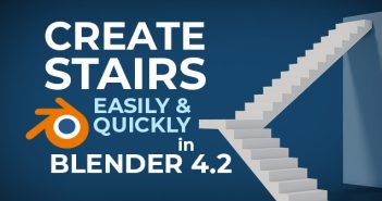 Create Stairs Effortlessly in Blender with This Little-Known Method