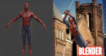 Timelapse: Creating 3D Spider-Man Animations in Blender