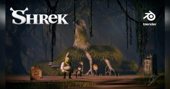 3D Modeling Shrek's Swamp in Blender