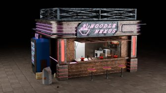 Cyberpunk Kiosk