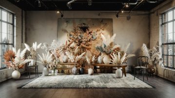 Dry Bouquet Scene