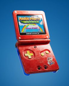 Game Boy Advance SP (Mario Edition)