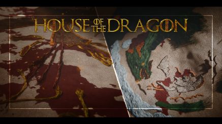 House Of The Dragon Intro - Season 2 - Geometry Nodes