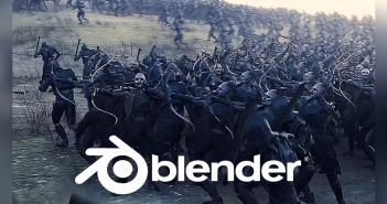 Creating a Huge Battle Scene in Blender
