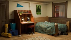 Monsters University Dorm Room