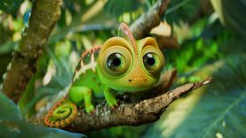Stevie-the chameleon