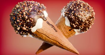 Creating Ice Cream Drumsticks in Blender