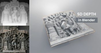 Generate Depth Maps and Displace Super-detailed Bas-reliefs – Blender Tutorial