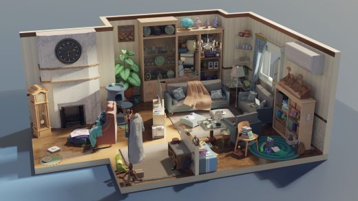 Very Lived-in Living Room