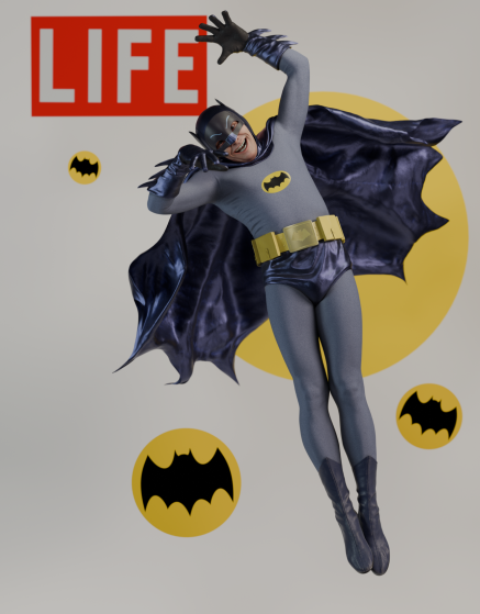 Adam West Batman Mad Mad World