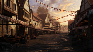 Medieval Street Market