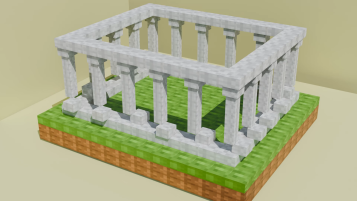 Minecraft Fall Animation