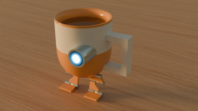 Robot Coffee Mug