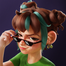 Self-portrait for Profile Picture
