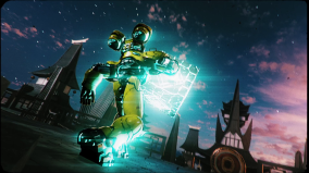 Space Marine Power Punch Animation