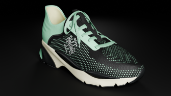 Tory Burch Good Luck Knit Trainer